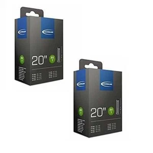 Schwalbe AV7 BMX Inner Tubes 20" x 1.5 - 2.40, Schrader Valve (2 Pack) - Picture 1 of 1
