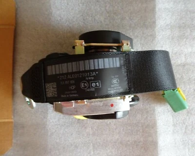  PORSCHE CAYENNE 2004 - 10 (1) NEW R. BLACK SEAT BELT OEM PART NO 95580305010HCP - Image 1 of 4