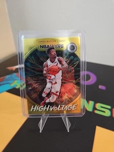 Jimmy Butler 2019-20 Hoops Premium Stock High Voltage #12 Miami Heat - Picture 1 of 2