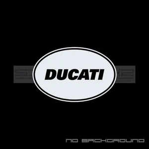 Ducati Decal Circle Sticker logo Italy 948 Moto GP 1198 998 R/T 2 Pair - Bild 1 von 1