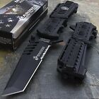 Licensed Tanto Marines Liberty Ii Mtech Usa Spring Assisted Open Folding Knife