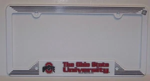 OSU Ohio State Buckeyes Plastic License Plate Frame - Picture 1 of 1