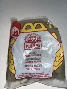1998 McDonalds Happy Meal Toy #12 Disney Animal Kingdom Rhino - Picture 1 of 3