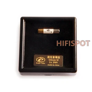 1pc CREATE AUDIO Gold Rhodium Plated Deluxe Luxury Nano Fuse 5×20 5mm*20mm 250V - Picture 1 of 4