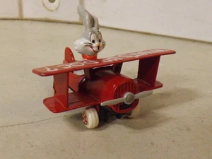 Vintage 1988 Looney Tunes Bugs Bunny Flugzeug Druckguss "What's Up Doc?" - Bild 1 von 10