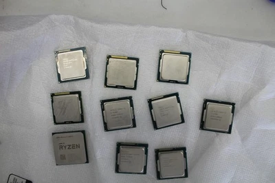 Lot of 10 Ryzen 5 /intel i7 ,i5 ,i3 ,celeron   !!*READ DESCRIPTION*!! - Image 1 of 4