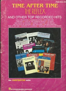 Time After Time, The Reflex & Other Top Recorded Hits (Libro de canciones) piano/voz/ - Imagen 1 de 1