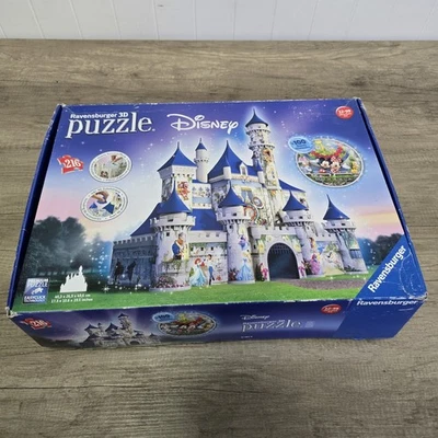 Ravensburger Disney Castle Puzzle 3D 216 Pezzi Con Istruzioni  - Immagine 1 di 4