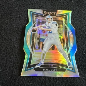 2024 Panini Select Silver Prizm Die Cut #36 Jared Goff Detroit Lions - Picture 1 of 2