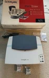 Lexmark X75 All-In-One Printer, Copier, Scanner - New- Powers On but is Untested - Picture 1 of 18