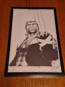 Frank Quitely Wolverine Framed Print Original Comic Book Cover Art Reproduction - Picture 1 of 15