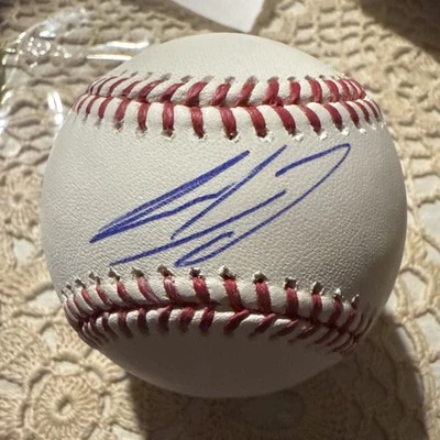 Béisbol autografiado por Gleyber Torres con autenticidad Tristar Foto 1 de 4