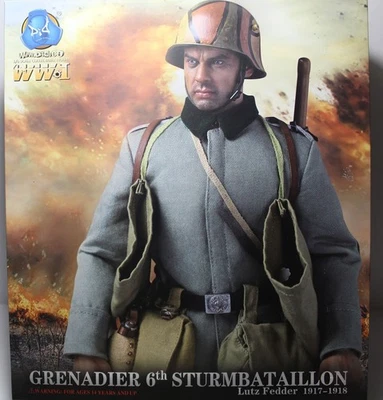 DID 1/6 Granadero Alemán 6to Batallón de Asalto (1917-1918): Lutz Fedder leer notas Foto 1 de 4