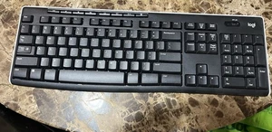 Logitech K270 Wireless Keyboard NOT WORKING/FOR PARTS - Afbeelding 1 van 6