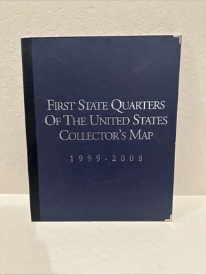 First State Quarters of the United States Collector’s Map 1999-2008 Complete Set - Image 1 of 4