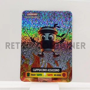 LAMINCARD ITALIAN BRAINROT DIRAMIX Cards 2025 - HOLO 144 Cappuccino Assassino - Picture 1 of 1