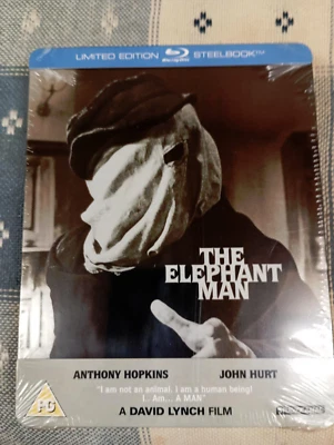 The Elephant Man Blu-Ray Steelbook UK Zavvi Exclusive Region A + B NEW - Image 1 of 3