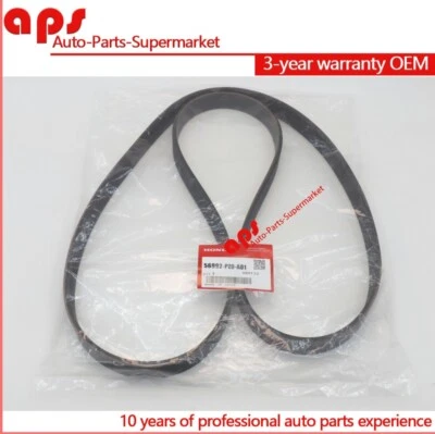 Correa de transmisión serpentina OEM para Honda Element 2003-2011 2,4 L 56992-PZD-A01 Foto 1 de 4