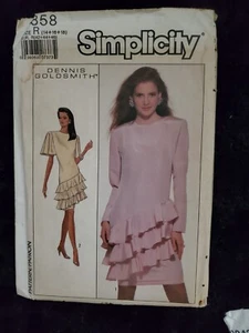 Simplicity 8858 Misses Dress Size 14,16,18 Uncut Sewing Pattern - Picture 1 of 2