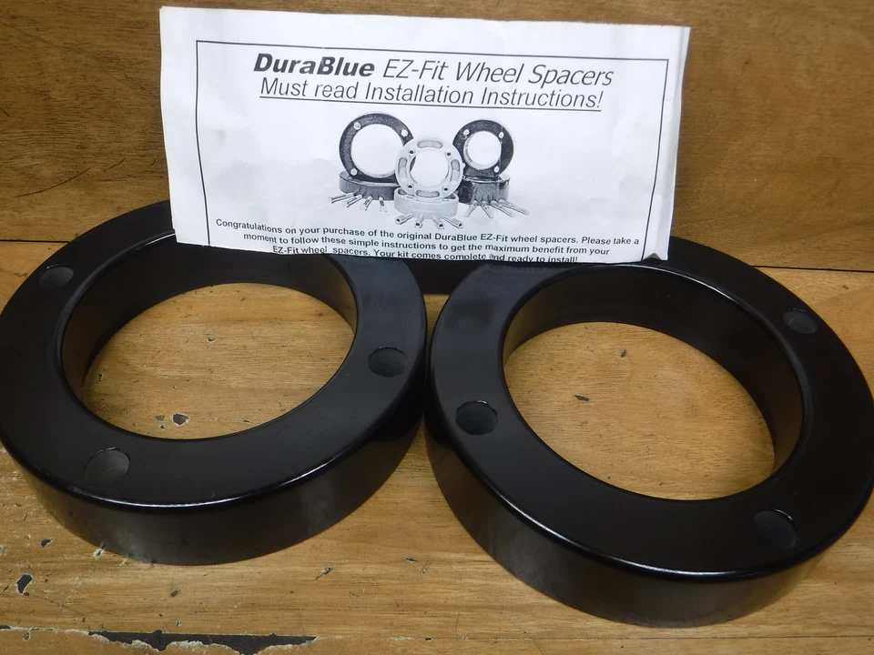 ATV RACING DURA BLUE EZ WHEEL SPACERS 4 ON 144 BOLT PATTERN 1.5 INCHES FAST SHIP - Image 1 of 4
