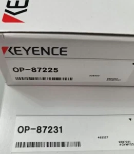 OP-87225+87231 KEYENCE Nuevo Original Envío Rápido Por DHL Cable de Alimentación - Imagen 1 de 4