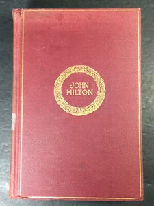 Milton's Complete Poetical Works, Cambridge Edition 1924 - Ex-Library - Picture 1 of 8