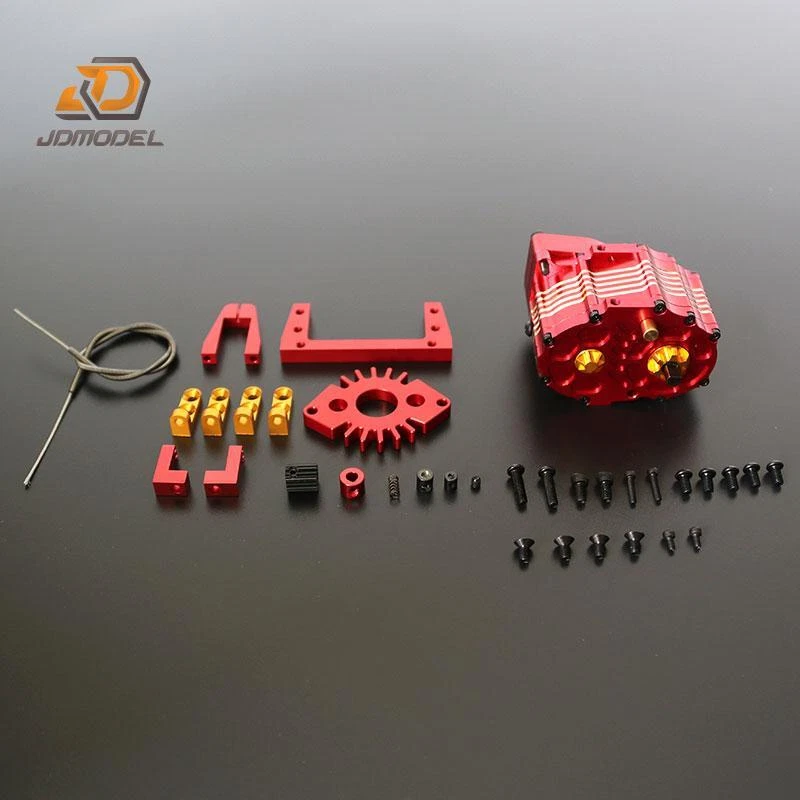 JDM 2Speed Gearbox for RC 1:14 Dumper Tipper Tractor Truck For TAMIYA LESU Part - Image 1 of 4
