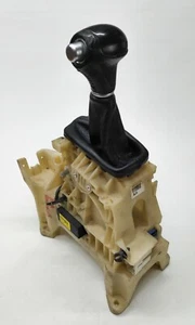 Leva Selettore Cambio Automatico Pomello KIA CARENS cuffia in vera pelle nuova - Picture 1 of 6