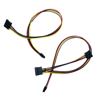 Mini 4 P To SATA Hard Drive Power Cord for DELL R720 R620 R820 R630 R730 Server  - Image 1 of 3