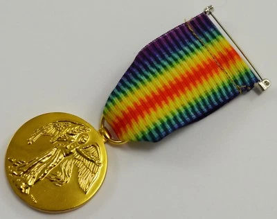 Hervorragende Full Size Replica WW1 Great War for Civilisation Victory Medal & Ribbon
