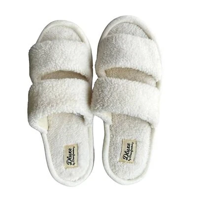 Zapatillas Dearfoams Deluxe Talla 9-10 Grandes Foto 1 de 4