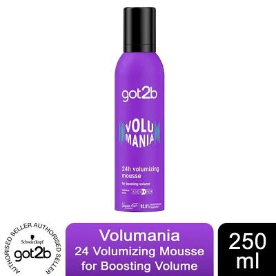 Schwarzkopf got2b Volumaniac Mousse, 250ml (Packungsgröße aus Dropdown auswählen)
