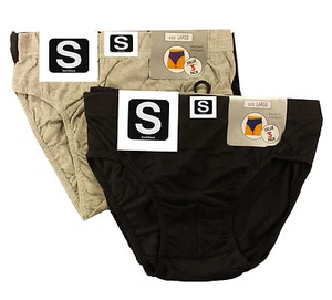 6 Paar Herren Slips Hose, bequeme Passform Unterwäsche, baumwollreich, klein bis 6XL - Bild 1 von 1
