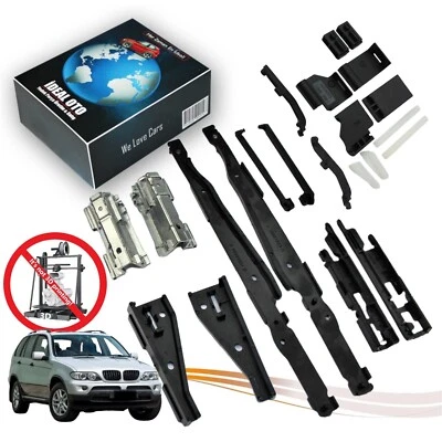 Kit de reparación de corredor techo corredizo panorámico 22 piezas para BMW X5 E53 2000-2006 Foto 1 de 4