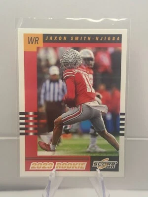 Jaxon Smith-Njigba 2023 Score 2003 Throwback Rookie #8 RC Ohio State Buckeyes - Image 1 of 2