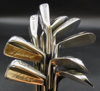 Set of 9 x Slazenger Seve Ballesteros Irons 3-SW Regular Steel Shafts Avon Grips - Image 1 of 4