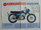 KAWASAKI 350 model A7 Avenger 1960s dealer sheet brochure - English
