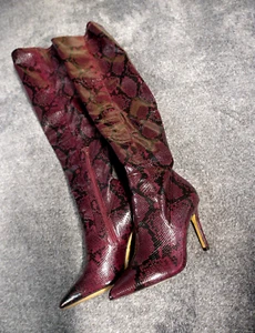 Aldo Ideeza Over The Knee Heeled Boots Women’s Size 7.5 - Picture 1 of 7