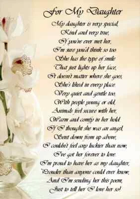 PICKTURE-THIS 'For My Daughter' - A5 Card Daughter Birthday Special Love Keepsake