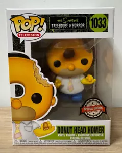 DONUT HEAD HOMER #1033 Funko Pop! The Simpsons Treehouse of Horror SPECIAL - Bild 1 von 6