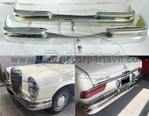 Mercedes W111 W112 coupe convertible bumpers New - Picture 1 of 9