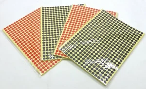 6mm Round Sticker Packs (408 Count Per Sheet) - Picture 1 of 9