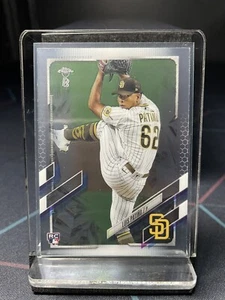2021 Topps Chrome Ben Baller Edition #196 Luis Patino RC San Diego Padres - Picture 1 of 2