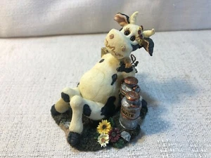 Boyds Bear & Friends Holy Cow Soya 1st Edition 1E Figurine 36665 - Picture 1 of 7