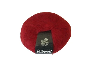 Lana Grossa Babykid Hilo Rojo 50g 60% Superkid Mohair 40% Microfibra - Imagen 1 de 5