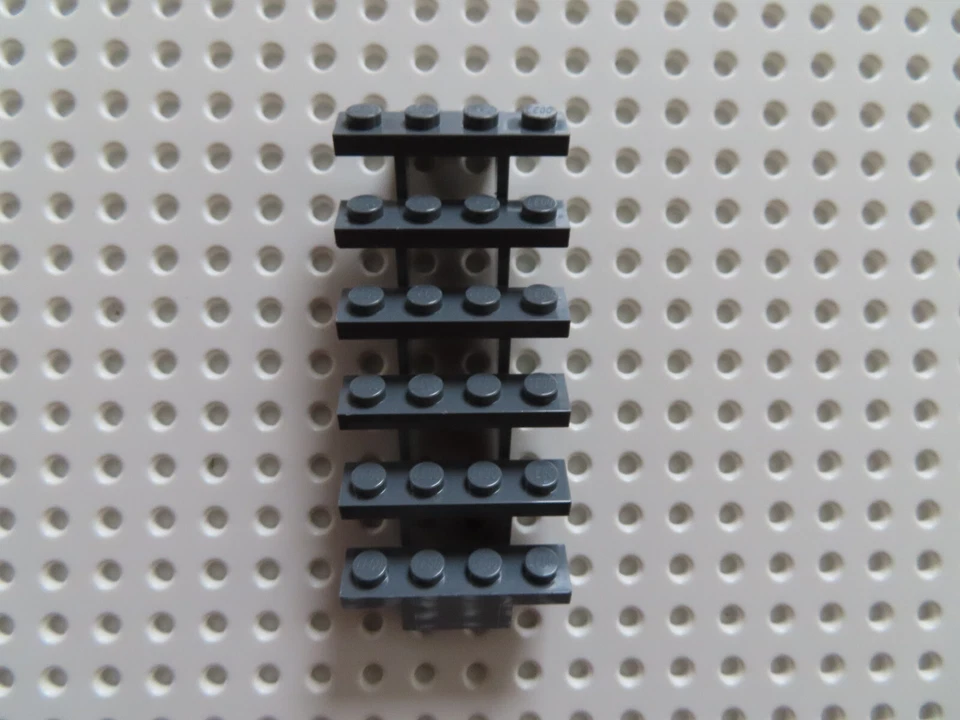 Lego 1 x Treppe Leiter mit 6 Stufen 30134  7x4x6 neu dunkelgrau - Bild 1 von 1