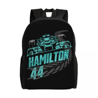 FAN LIFE APPAREL F1 Lewis Hamilton 44 Fanrucksack/Schultasche große Kapazität