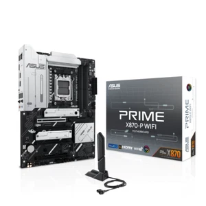 ASUS PRIME X870-P WIFI Mainboard Sockel AM5 (AMD, ATX, PCIe 5.0, DDR5, WiFi 7) - Bild 1 von 1