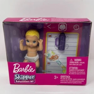 Barbie Skipper Babysitters Inc Baby with Accessories New - Picture 1 of 10