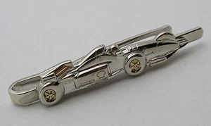 DISEÑO NEUMÁTICO - PINZA CORBATA COCHE DE CARRERAS - PLATA 925 - Imagen 1 de 4